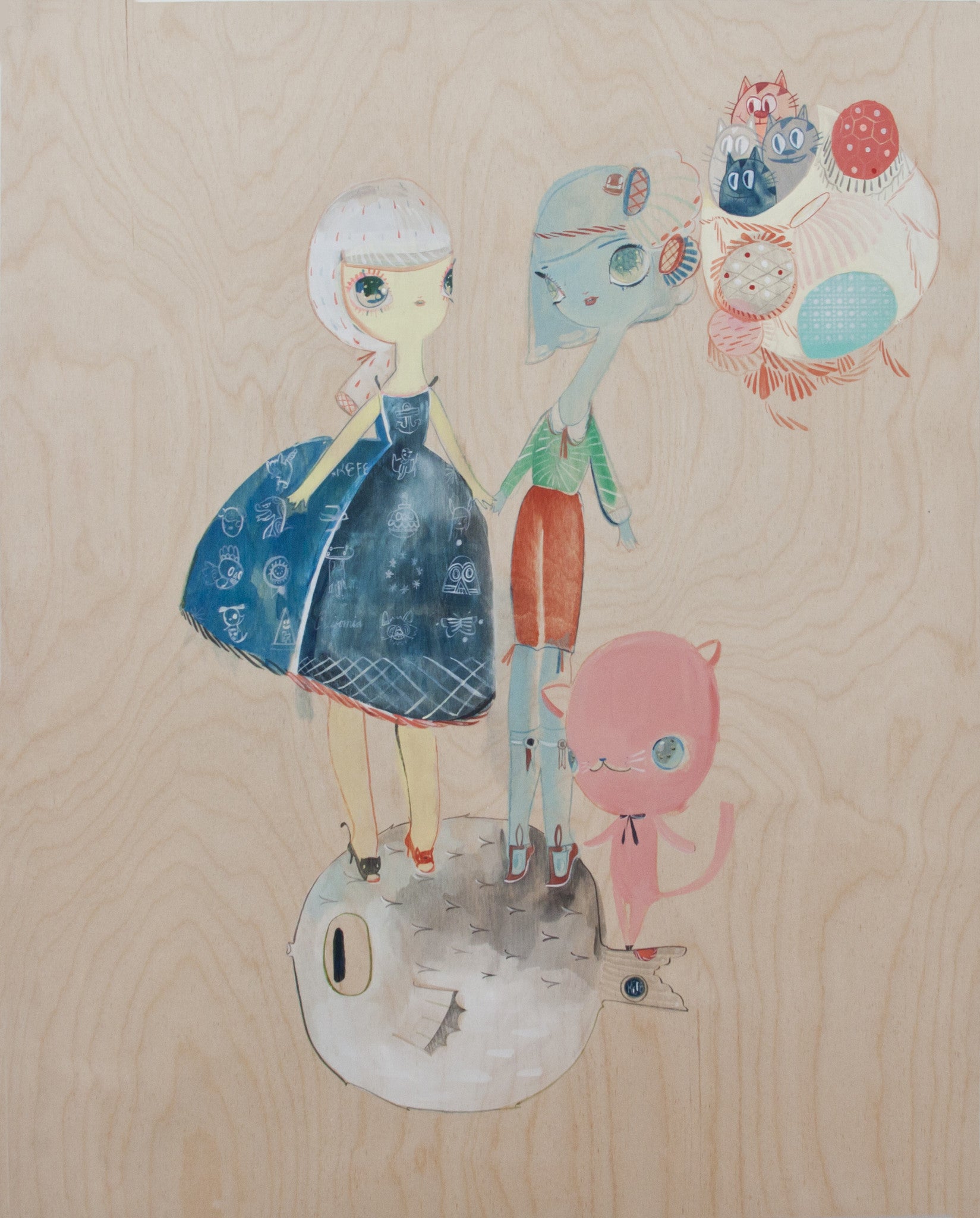 Kelly Tunstall + Ferris Plock - "fugu" - Spoke Art