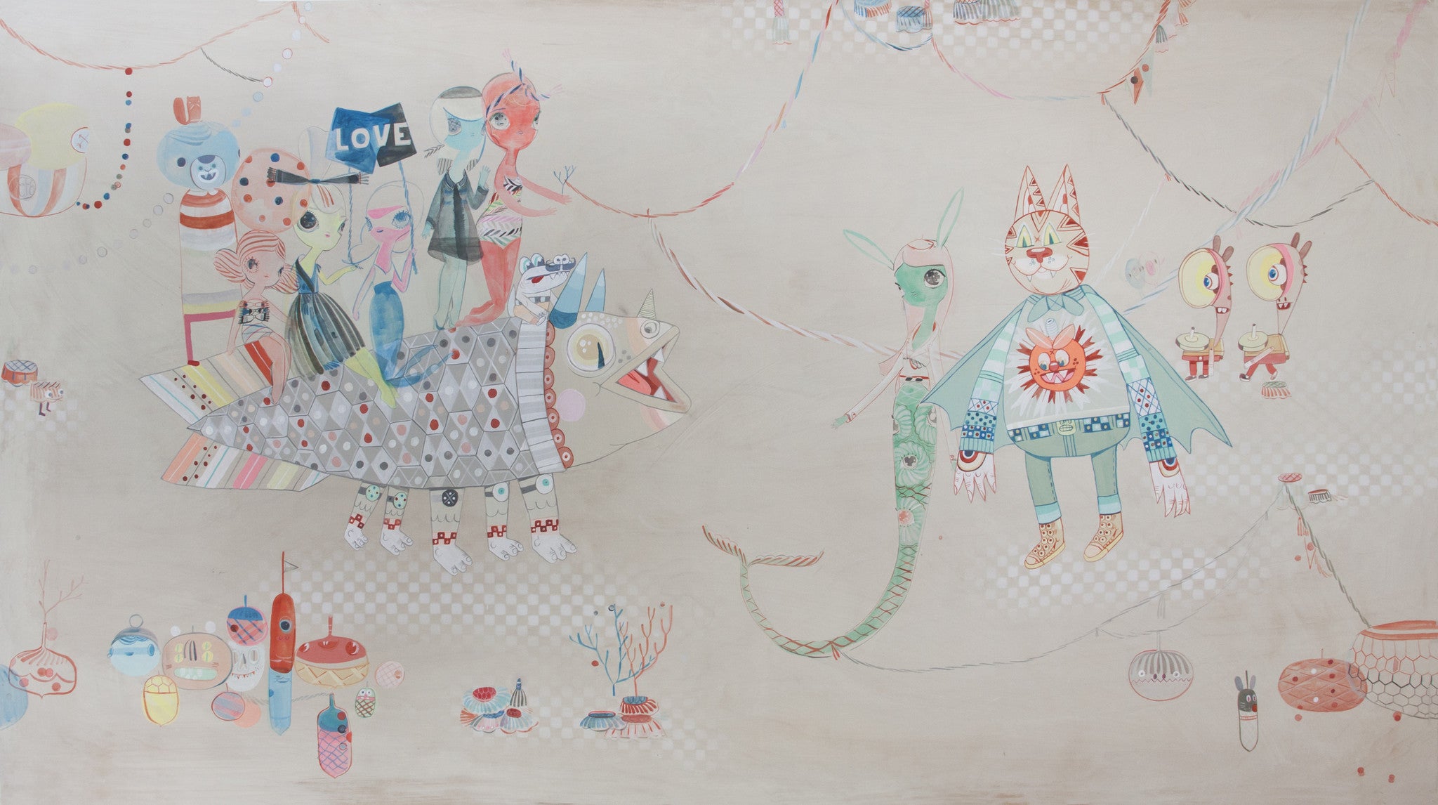 Kelly Tunstall + Ferris Plock - "closer #2" - Spoke Art