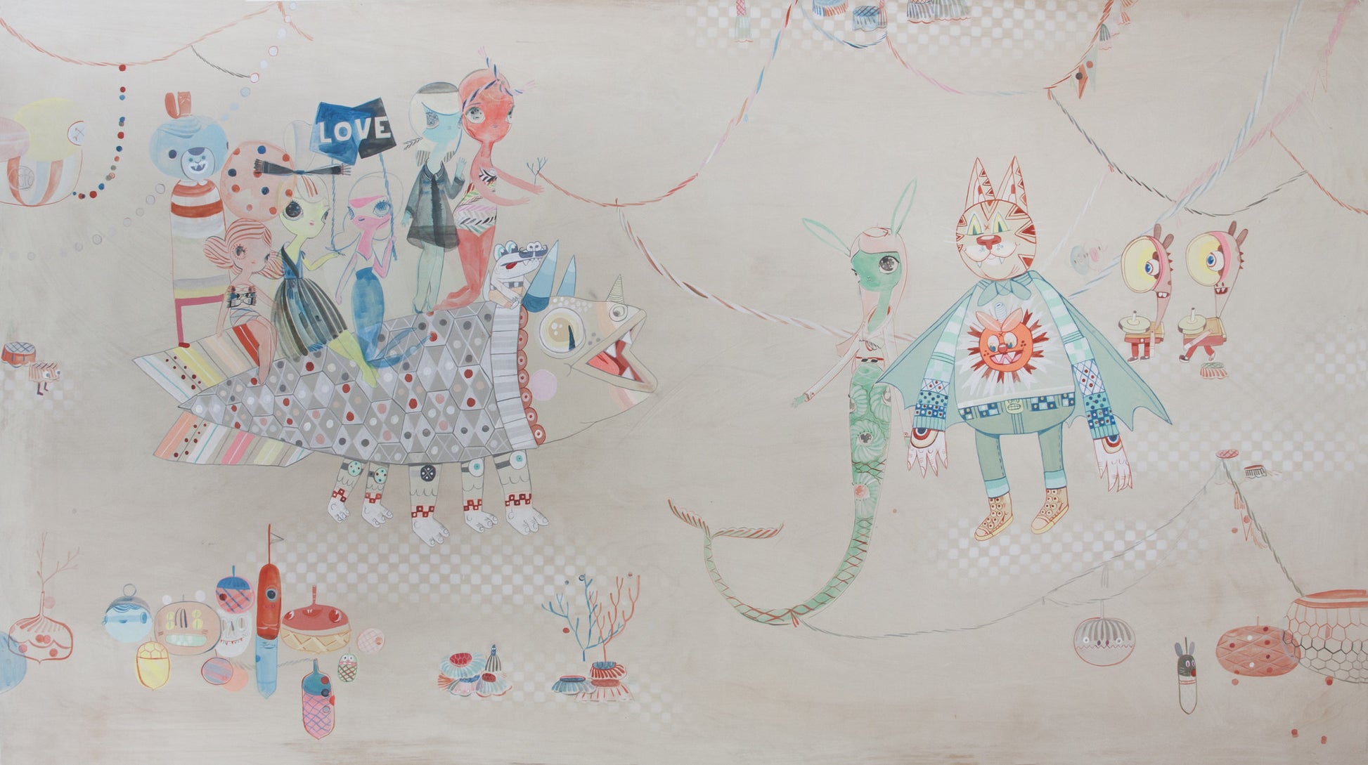 Kelly Tunstall + Ferris Plock - "closer #2" - Spoke Art