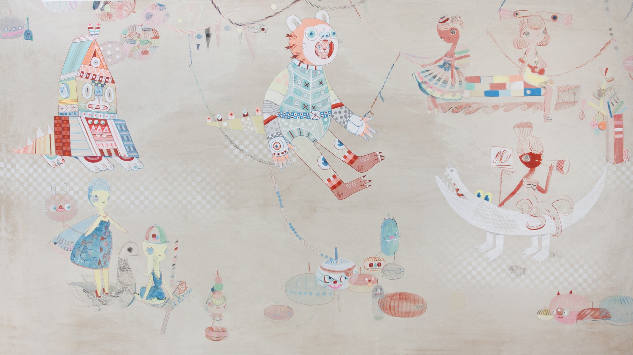 Kelly Tunstall + Ferris Plock - "closer #1" - Spoke Art