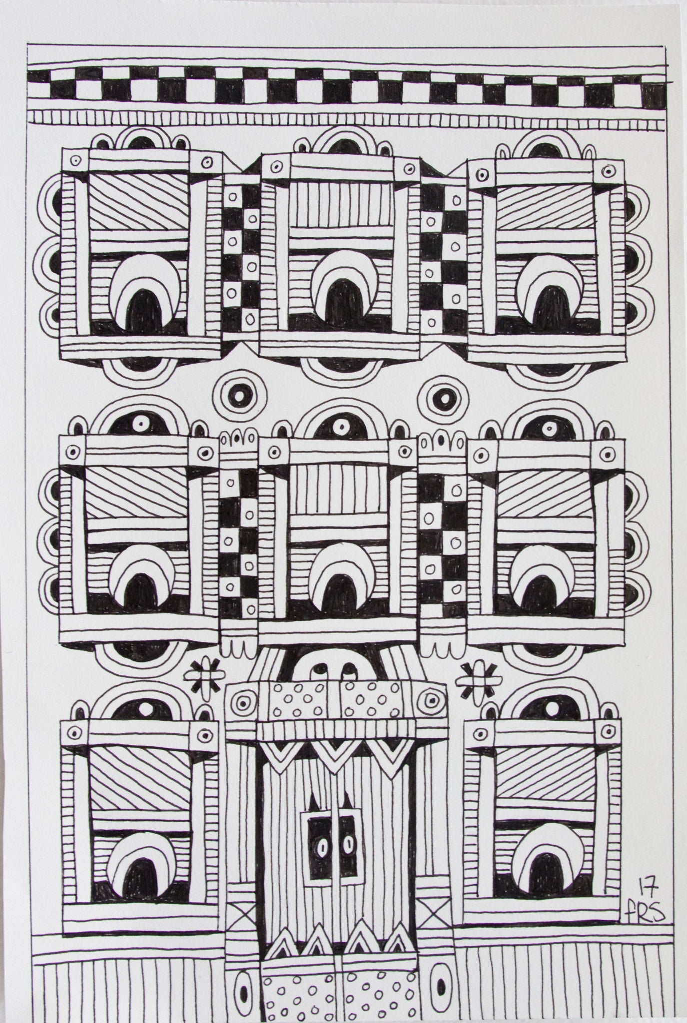 Ferris Plock - "Building 2" - Spoke Art
