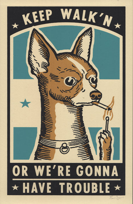 Ravi Zupa - "Keep Walk'n" - Spoke Art