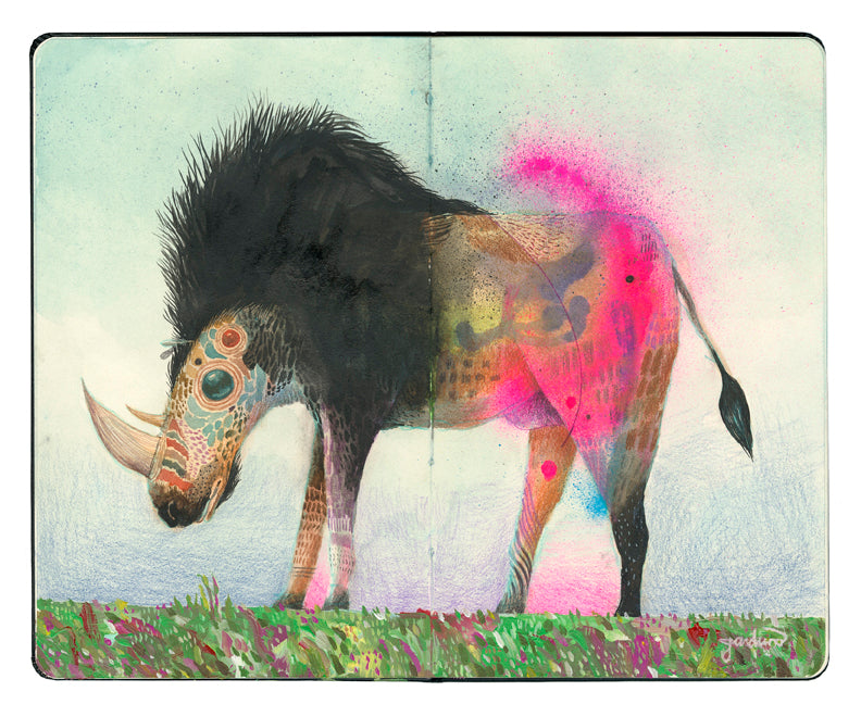 Ken Garduno - "War Hog" - Spoke Art