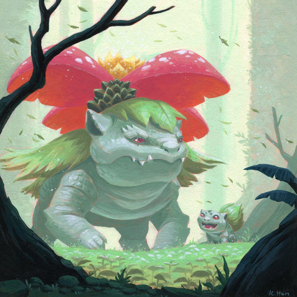 Kevan Hom - "Forest Green" Print - Spoke Art