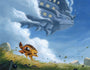 Kevan Hom - "Kittenbus and the Cat Liner" (print) - Spoke Art