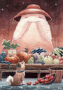 Kevan Hom - "Radish Spirit's Produce Stall" (print) - Spoke Art
