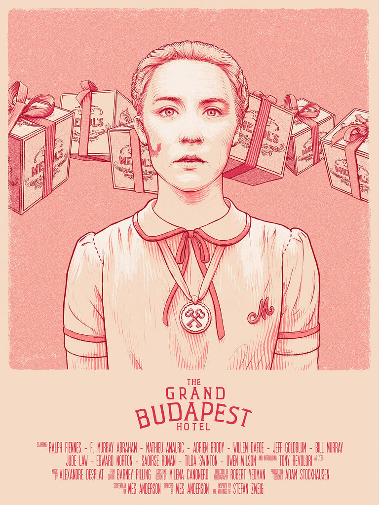 Bartosz Kosowski - "The Grand Budapest Hotel" - Spoke Art