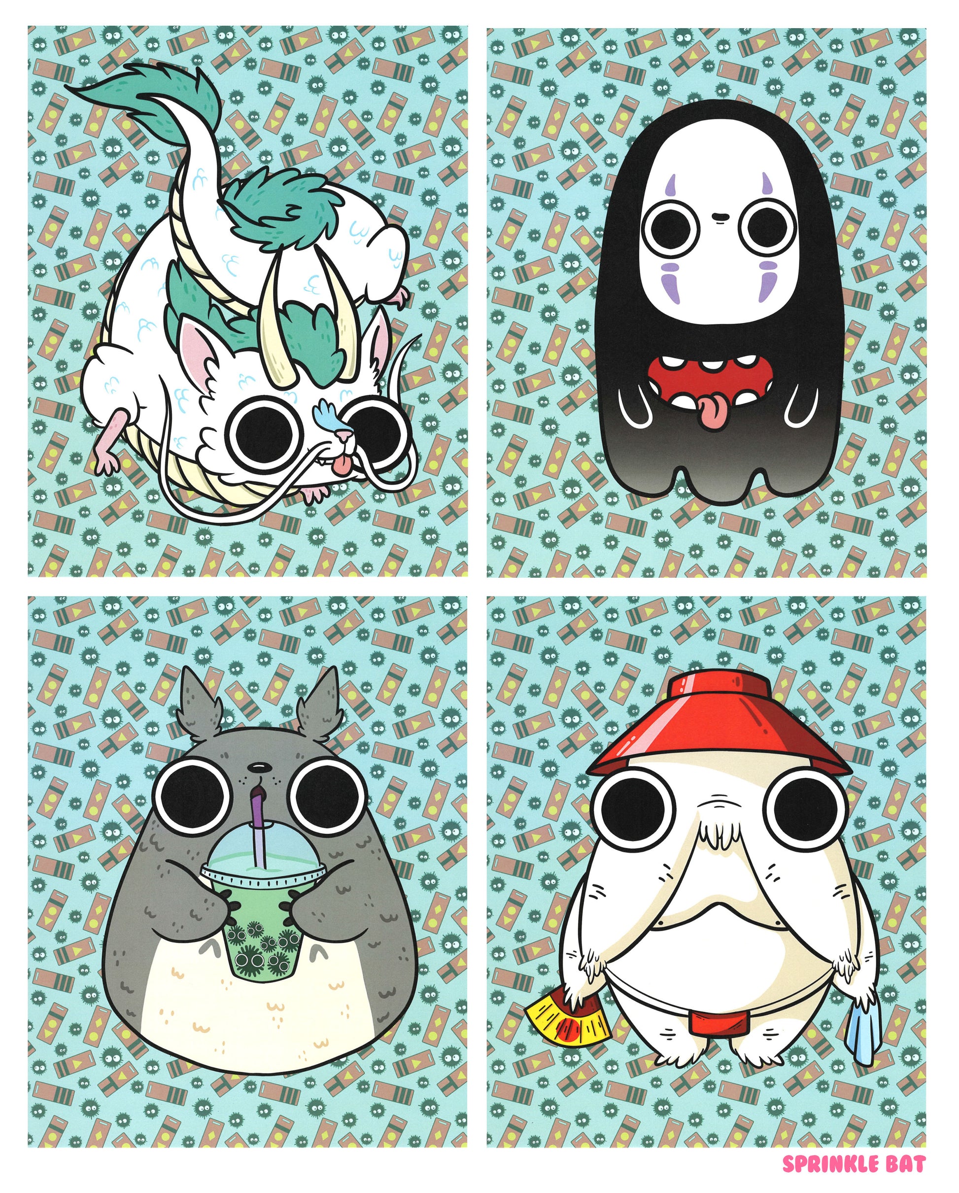 Kristeen (Sprinkle Bat) Parmeter  - "Spirits of Cute" - Spoke Art
