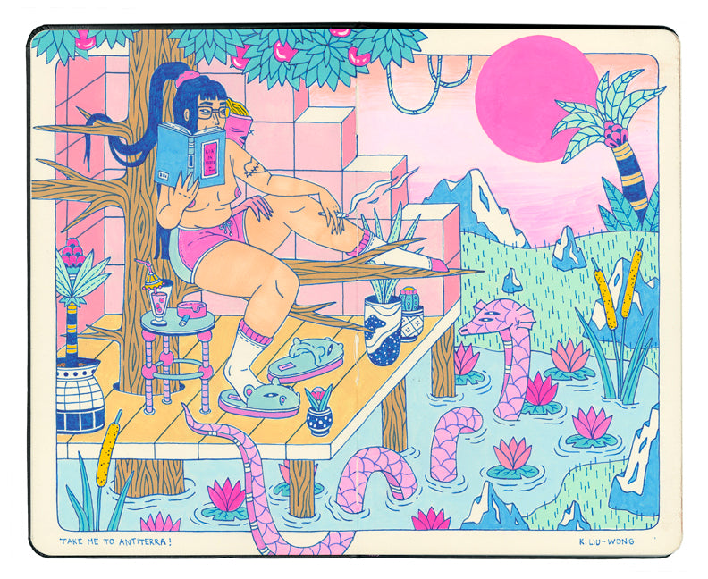 Kristen Liu-Wong - "Take Me To Antiterra!" - Spoke Art