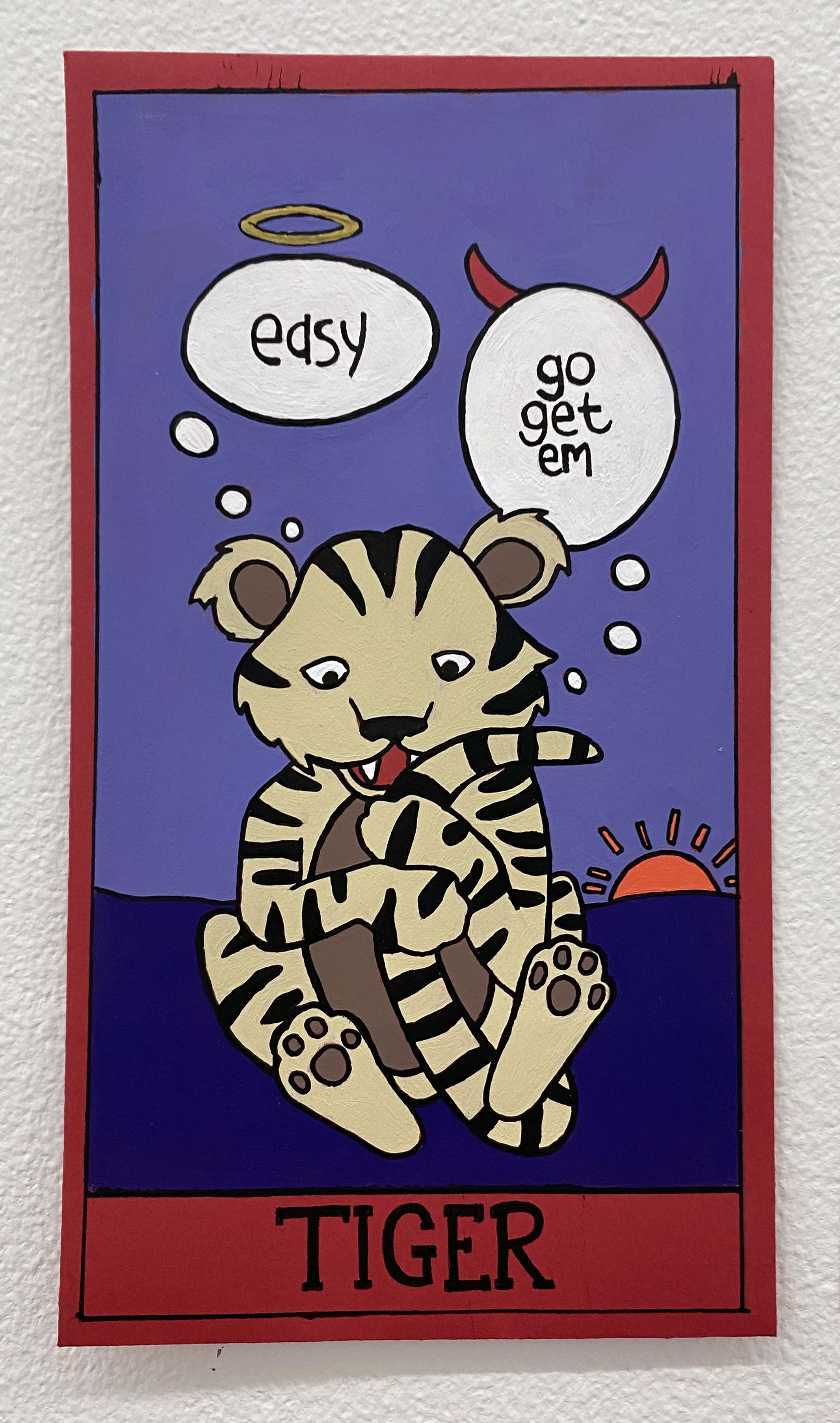 Kristilyn Waite - "Easy Tiger?" - Spoke Art