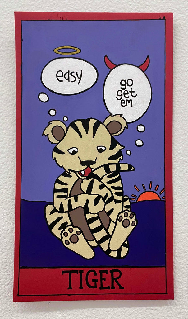 Kristilyn Waite - "Easy Tiger?" - Spoke Art