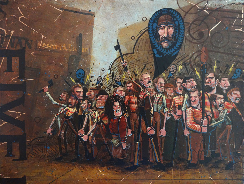 Kristopher Joessel - "Stand Up" - Spoke Art