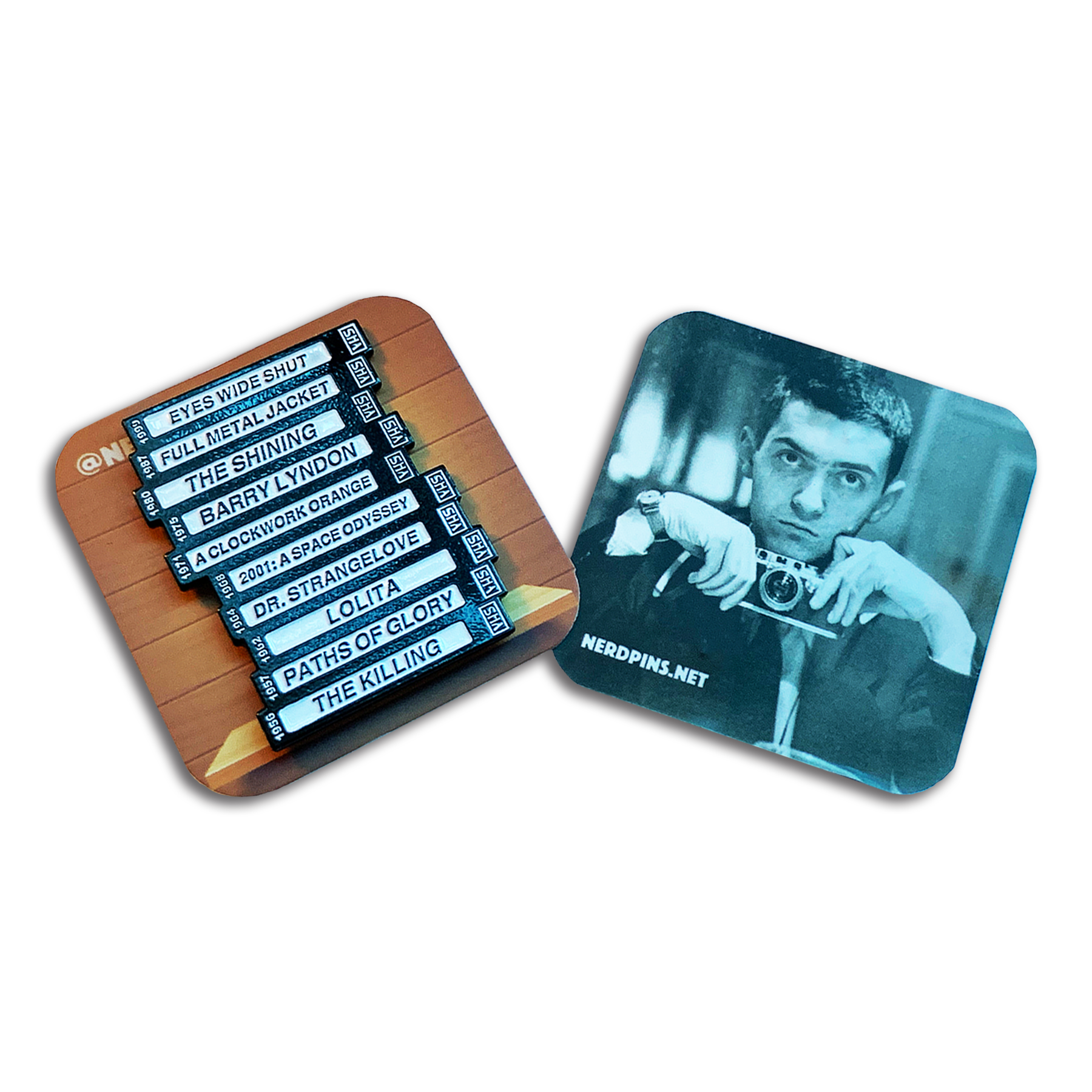 Kubrick Stack Pin - Spoke Art