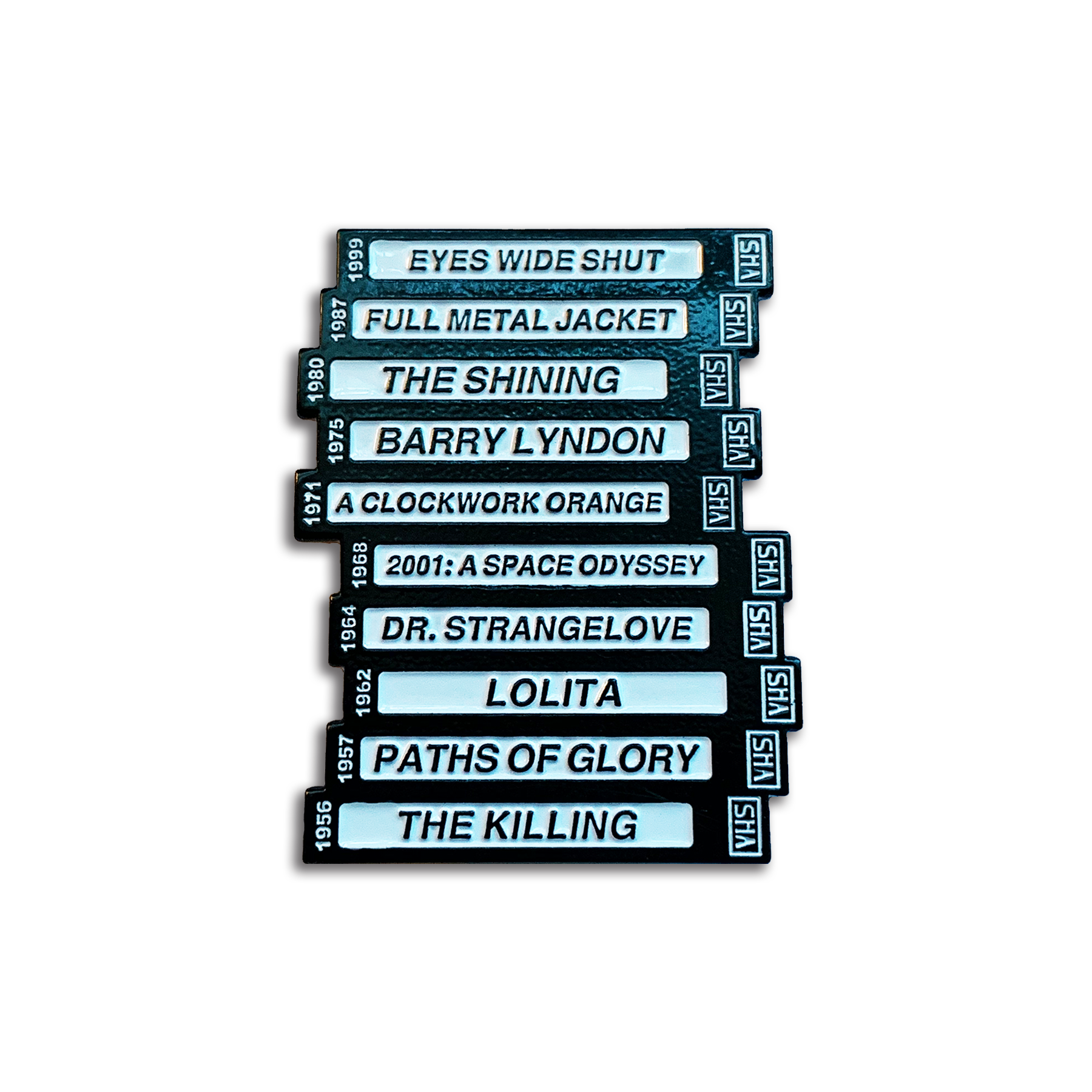Kubrick Stack Pin - Spoke Art