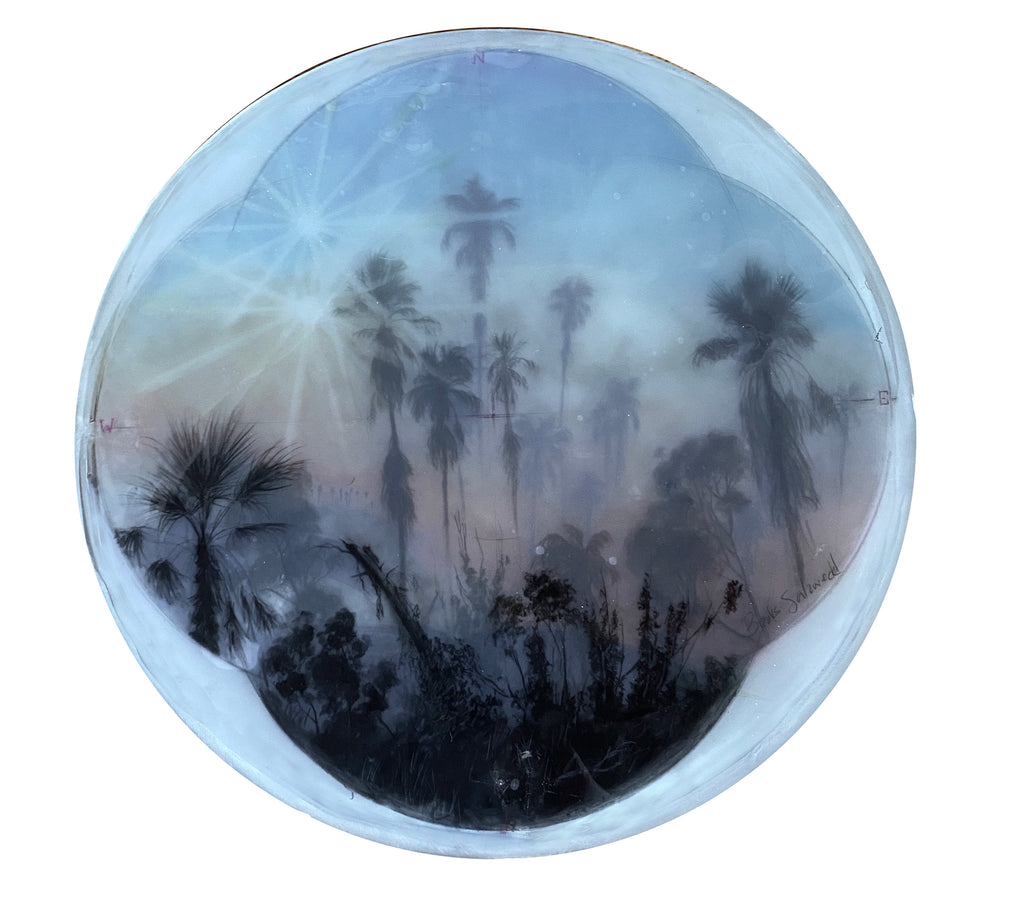 Brooks Salzwedel - "LA Palm Tree Rapture" - Spoke Art