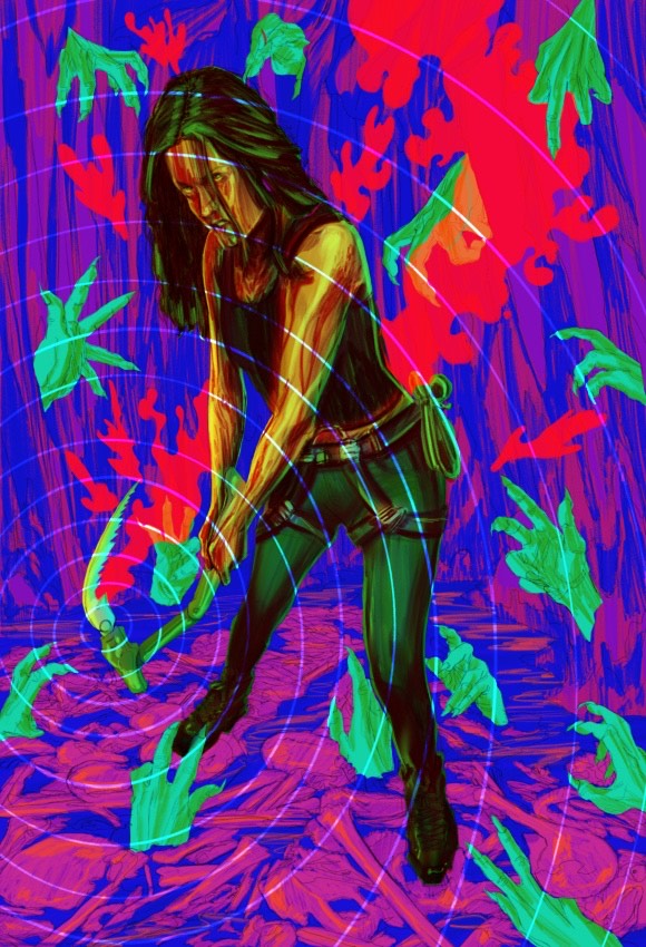 Lauren Rae Stewart - "The Descent" Print - Spoke Art