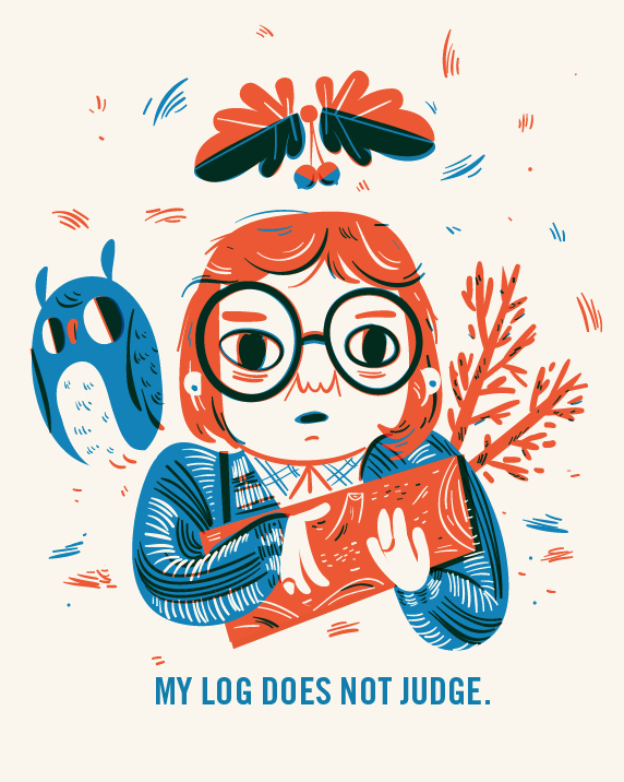 Lauren Gregg - "Log Lady" - Spoke Art