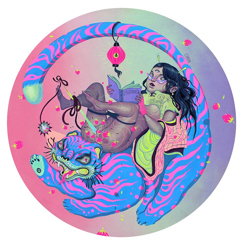Lauren YS - "Anti War Tactics" - Spoke Art