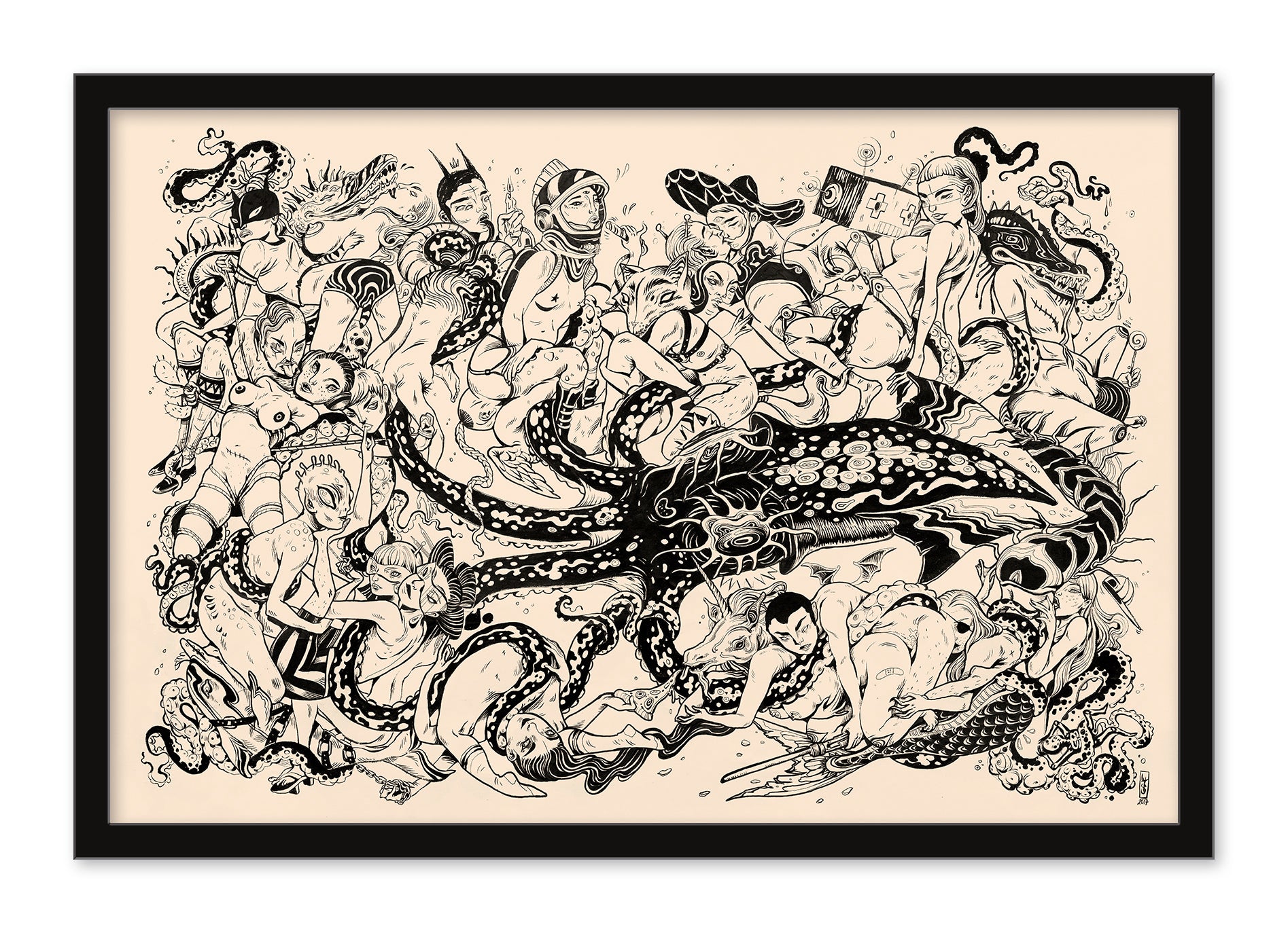 Lauren YS - "Vampyrotheutis Consentus" Print - Spoke Art