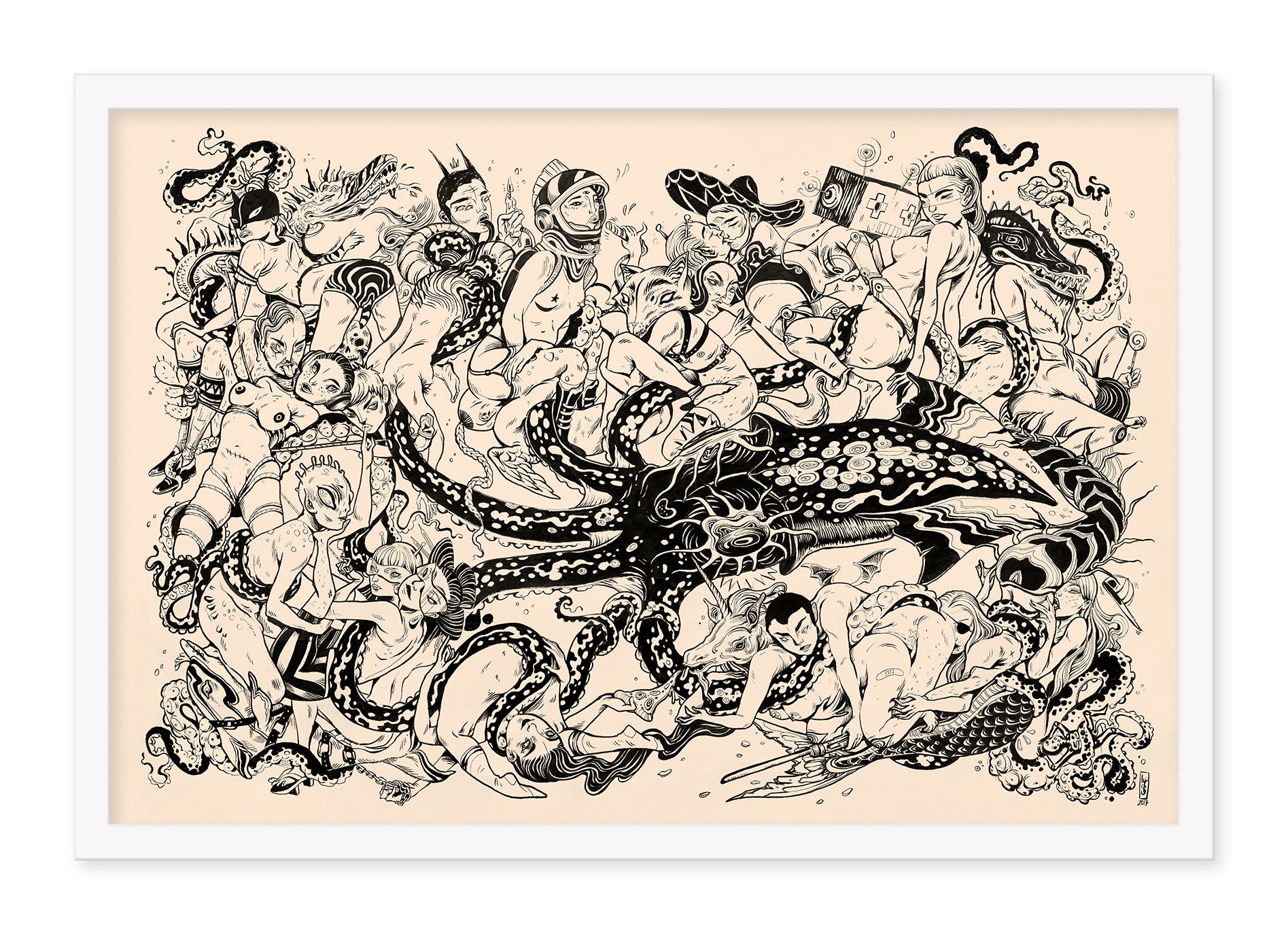 Lauren YS - "Vampyrotheutis Consentus" Print - Spoke Art