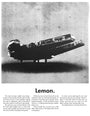 A black and white screen print by Justin Van Genderen shows a spaceship, similar to the Millennium Falcon, flying through space. The rugged design includes bold Lemon text. Critics humorously call it junk but praise its charm and life-saving vibe in this limited edition artwork.