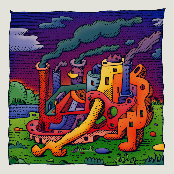 David Welker - "Limb Factory" print - Spoke Art