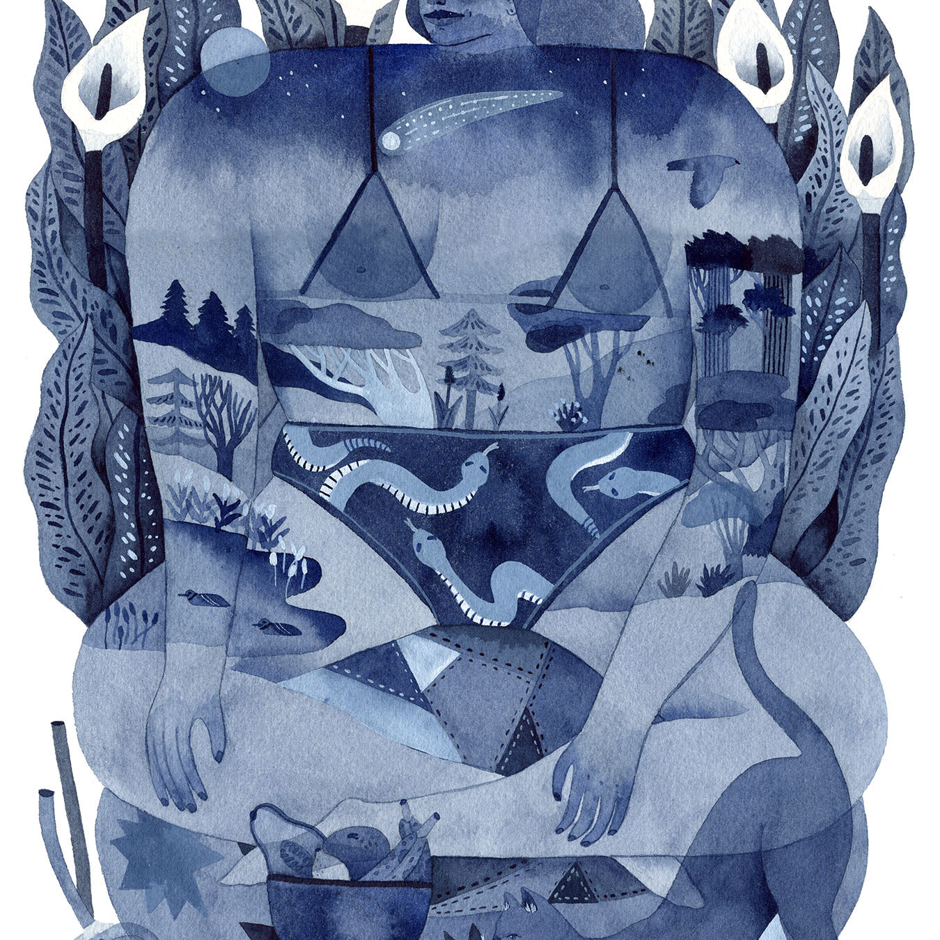 Lindsay Stripling - "Night Garden" - Spoke Art