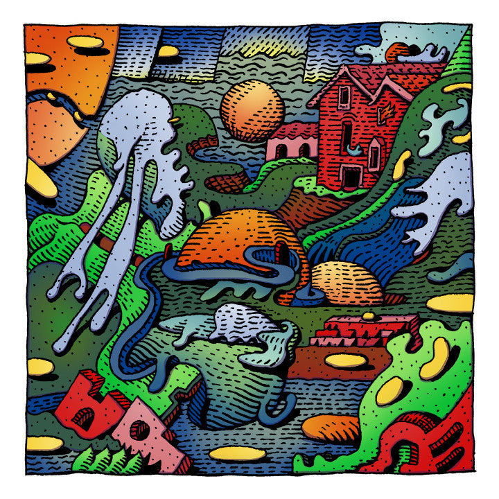 David Welker - "Lithosphere" print - Spoke Art