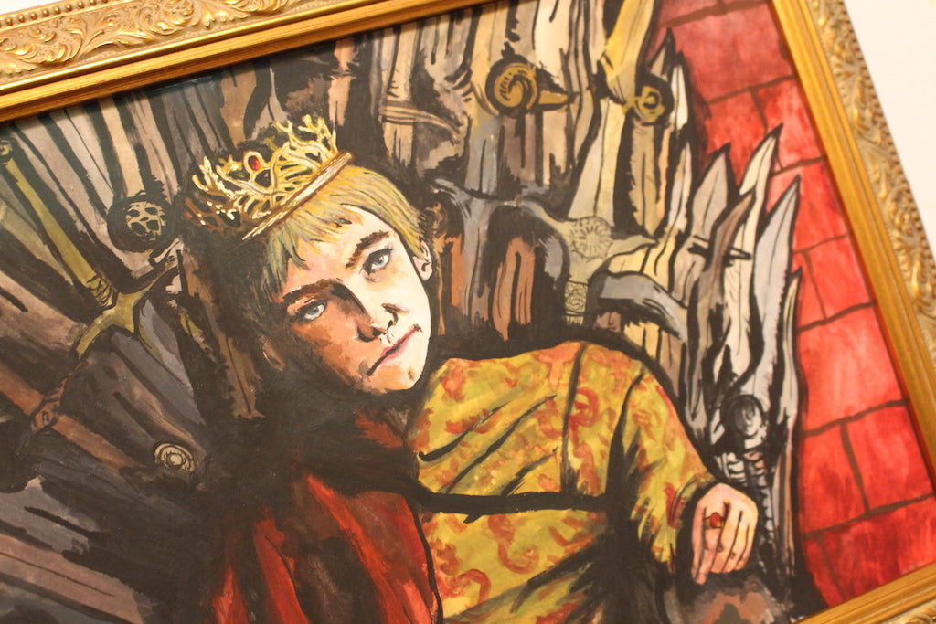 Liz Vowles - "Vicious Idiot Boy King" - Spoke Art