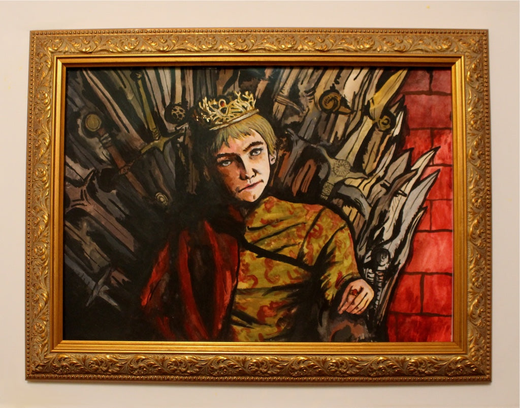 Liz Vowles - "Vicious Idiot Boy King" - Spoke Art