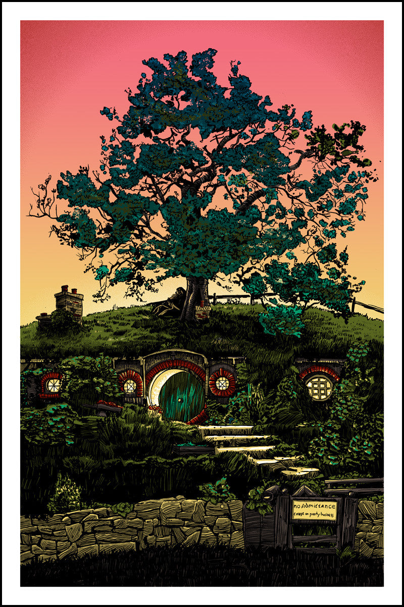Tim Doyle - "Concerning Hobbits" - Spoke Art