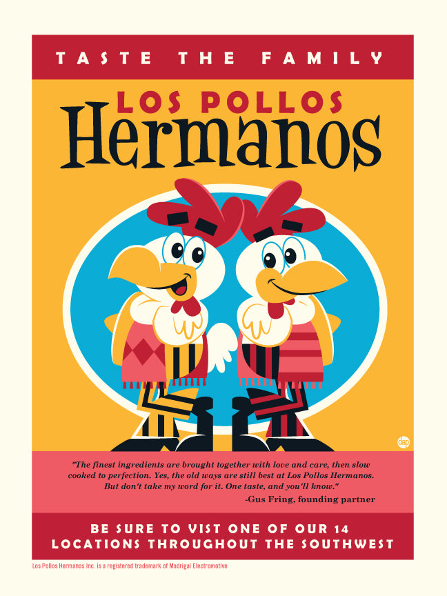 Dave Perillo - "Los Pollos Hermanos" - Spoke Art