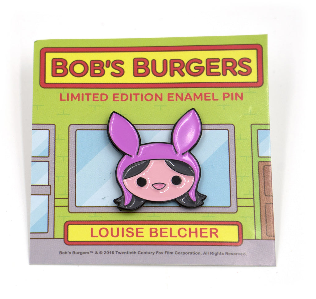 Jewelry, 2 For 13 Bobs Burgers Louise Belcher Surprised Face Enamel Pin