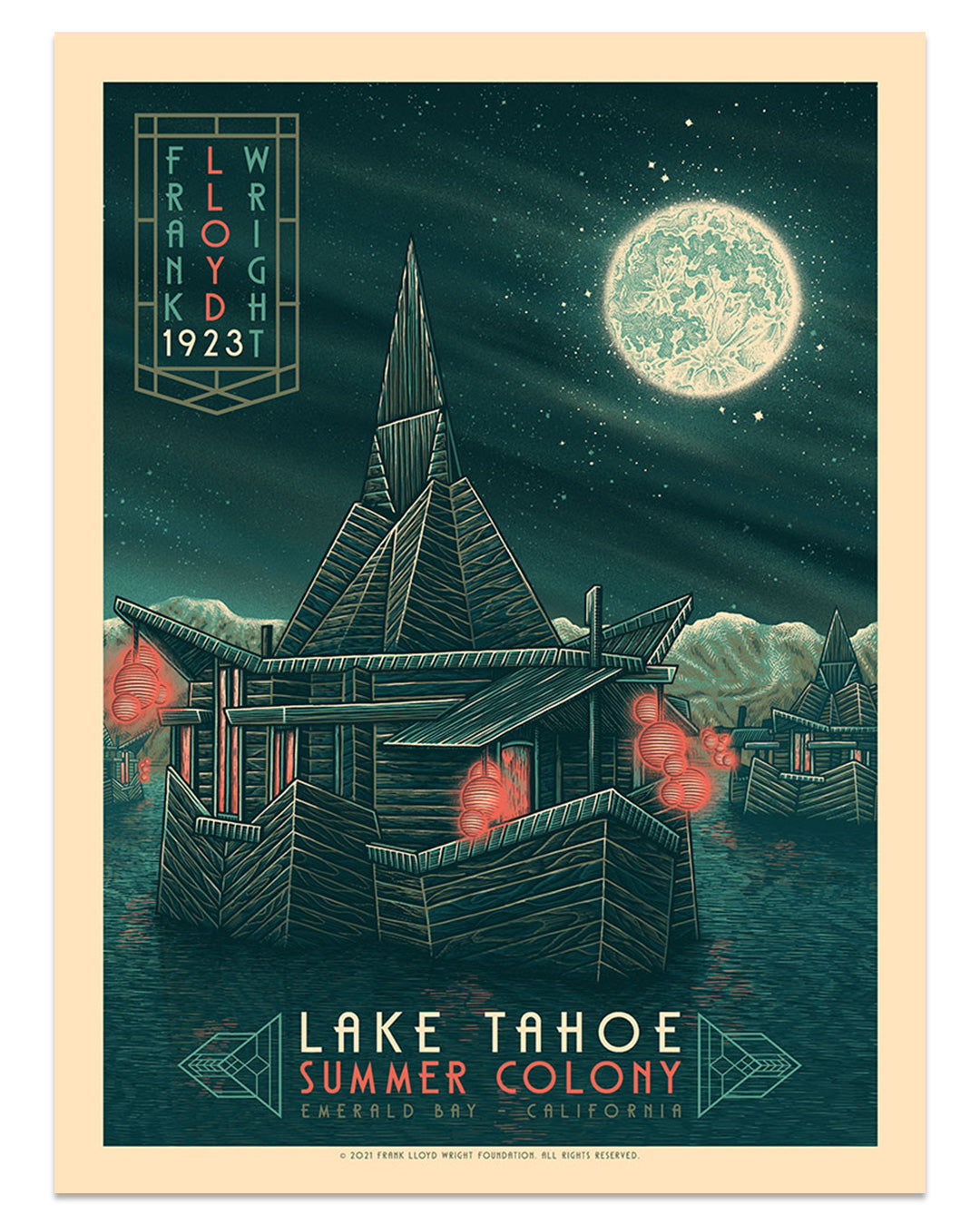 Luke Martin - "Lake Tahoe Summer Colony" - Spoke Art