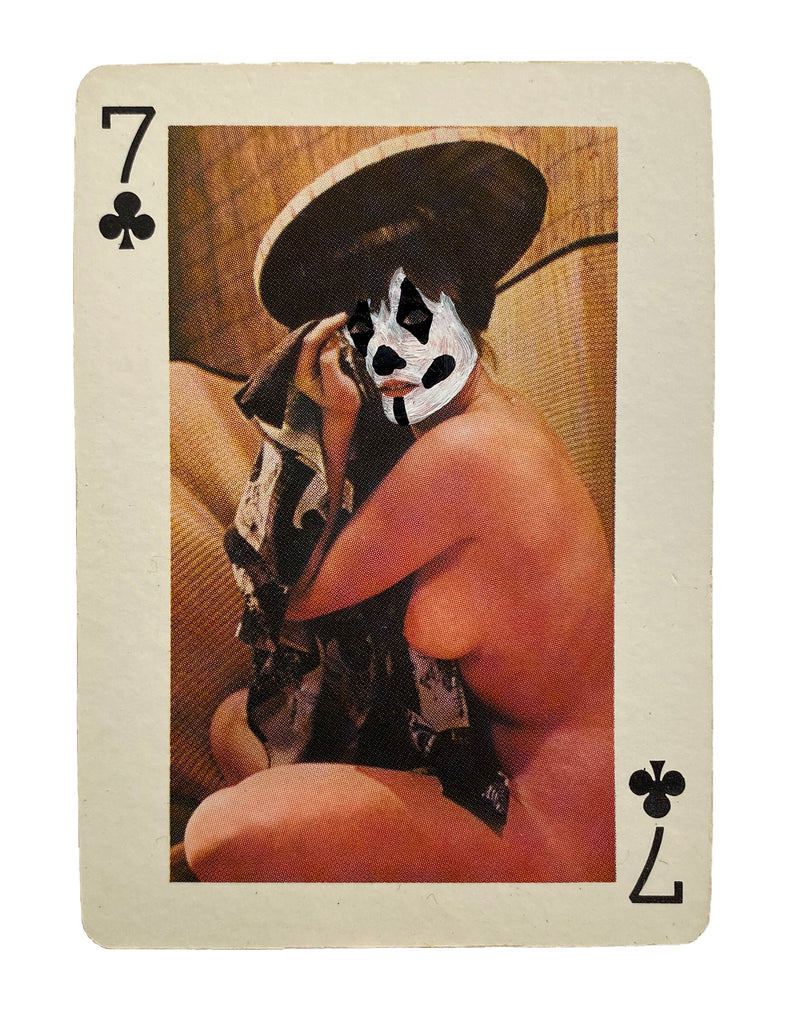 Lyndsie Fox - "Juggalette Playing Cards - Clubs" - Spoke Art