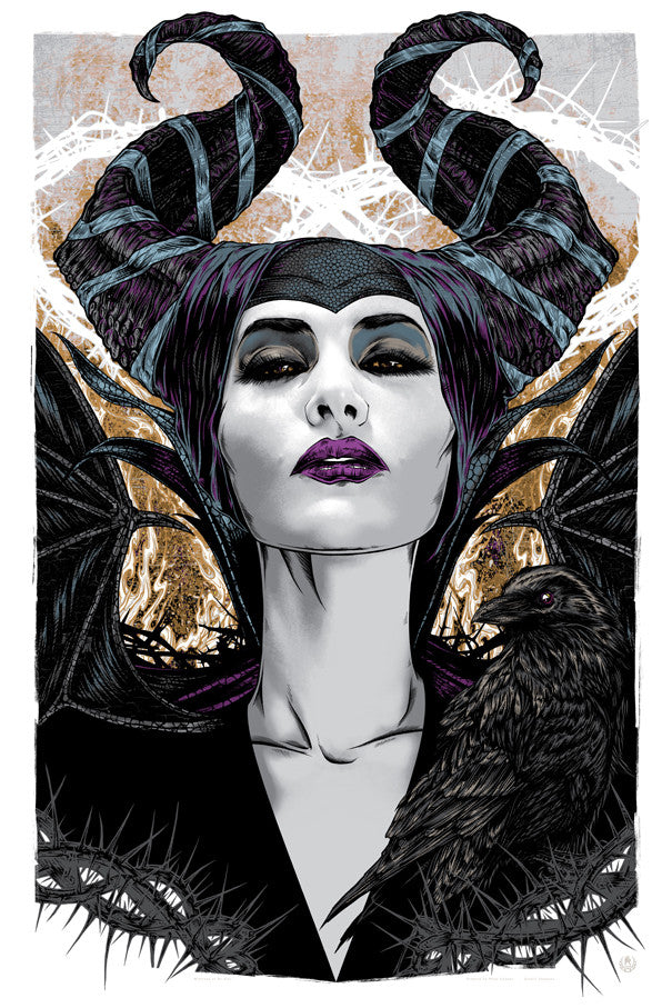 Rhys Cooper - "Mistress of All Evil" (variant) - Spoke Art