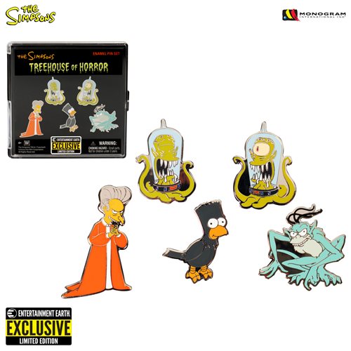 Simpsons Treehouse of Horror Pin Set - NYCC Exclusive - Spoke Art