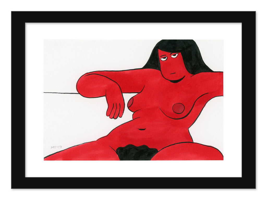 Miranda Tacchia - "When you're waiting for him to stop looking for what he wants and come get what he needs" Print - Spoke Art