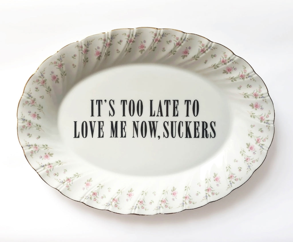 Marie-Claud Marquis - "Too late to love me now suckers" - Spoke Art