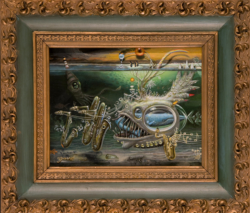 Mark Garro - "Blue Wail Blues" - Spoke Art