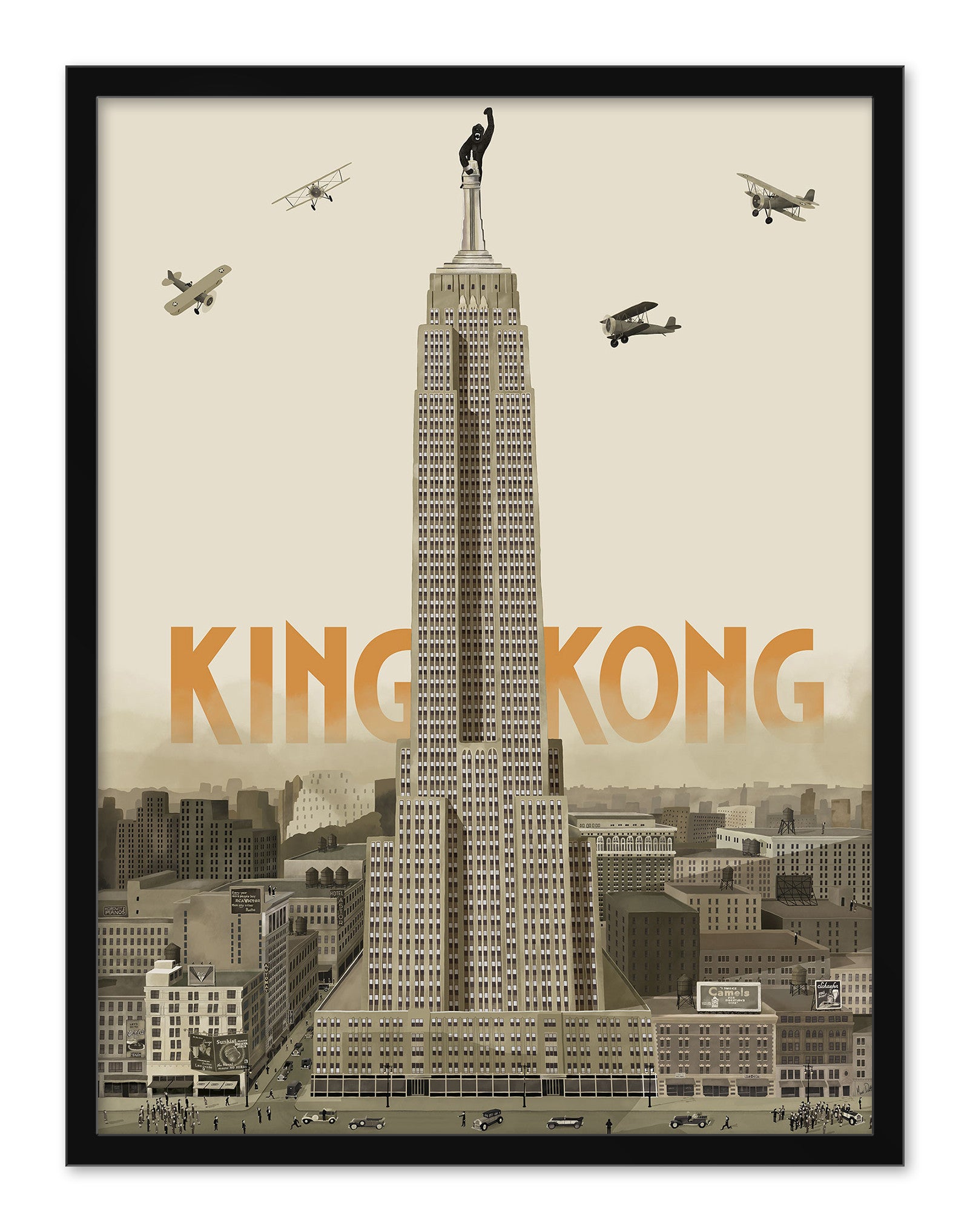 Max Dalton - "King Kong" - Spoke Art