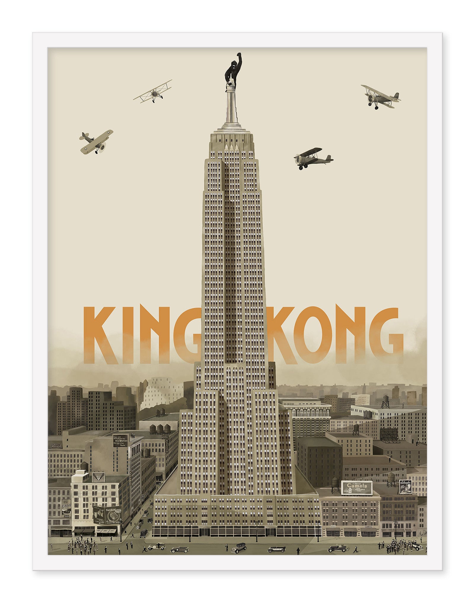 Max Dalton - "King Kong" - Spoke Art