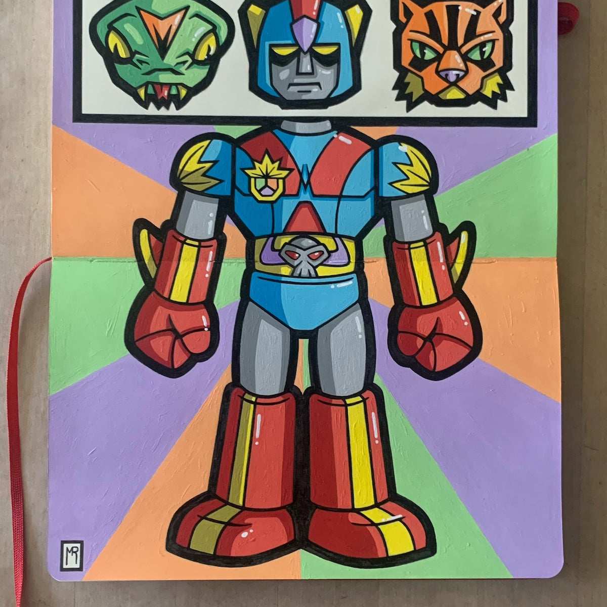 Matt Ritchie - "Tribot" - Spoke Art