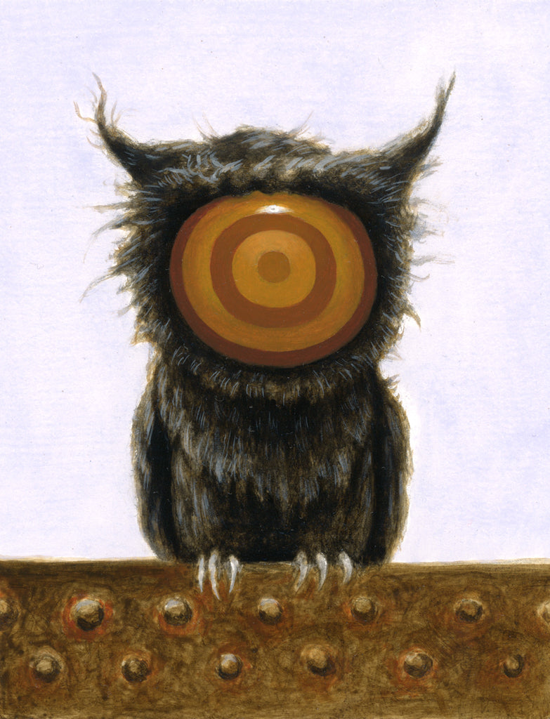 Matt Dangler - "The Messenger 3 (Black Owl)" - Spoke Art