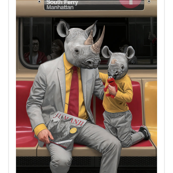 Matthew Grabelsky - "South Ferry" (print) - Spoke Art