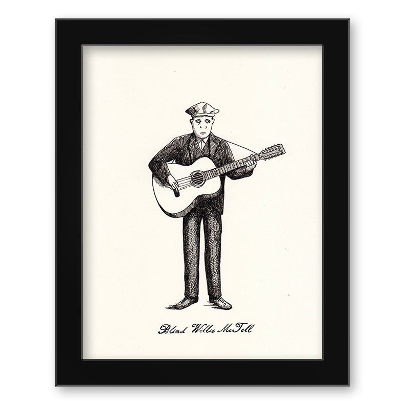 Max Dalton - "Blind Willie McTell" - Spoke Art