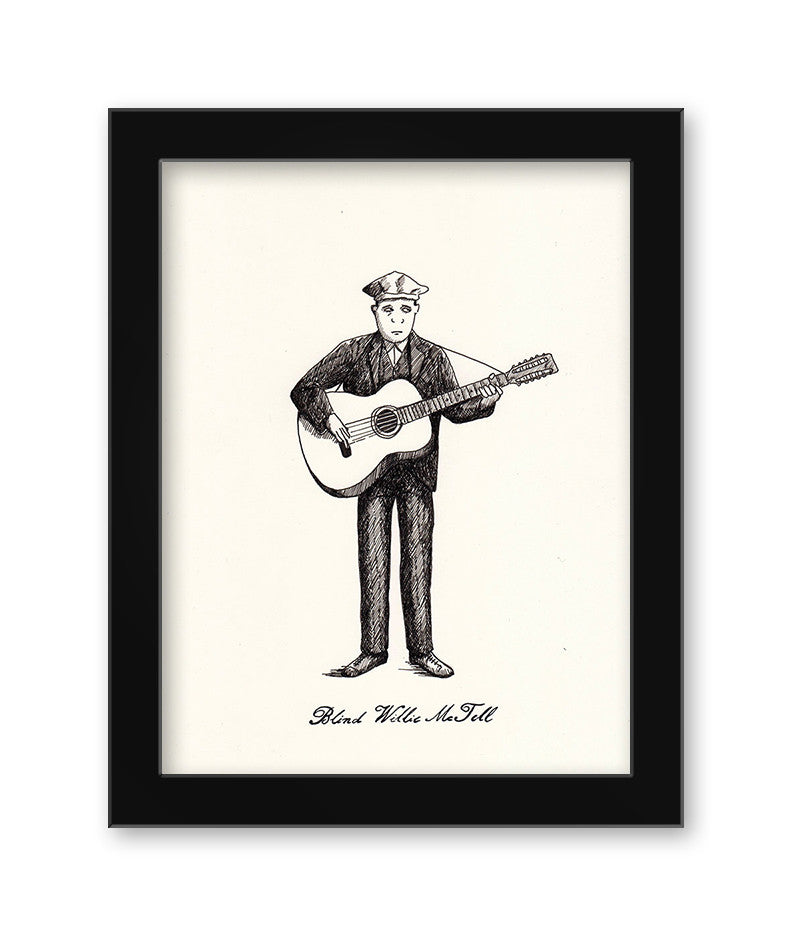 Max Dalton - "Blind Willie McTell" - Spoke Art