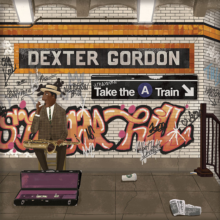 Max Dalton - "Dexter Gordon: Take the A Train" - Spoke Art