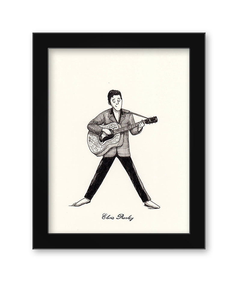 Max Dalton - "Elvis Presley" - Spoke Art
