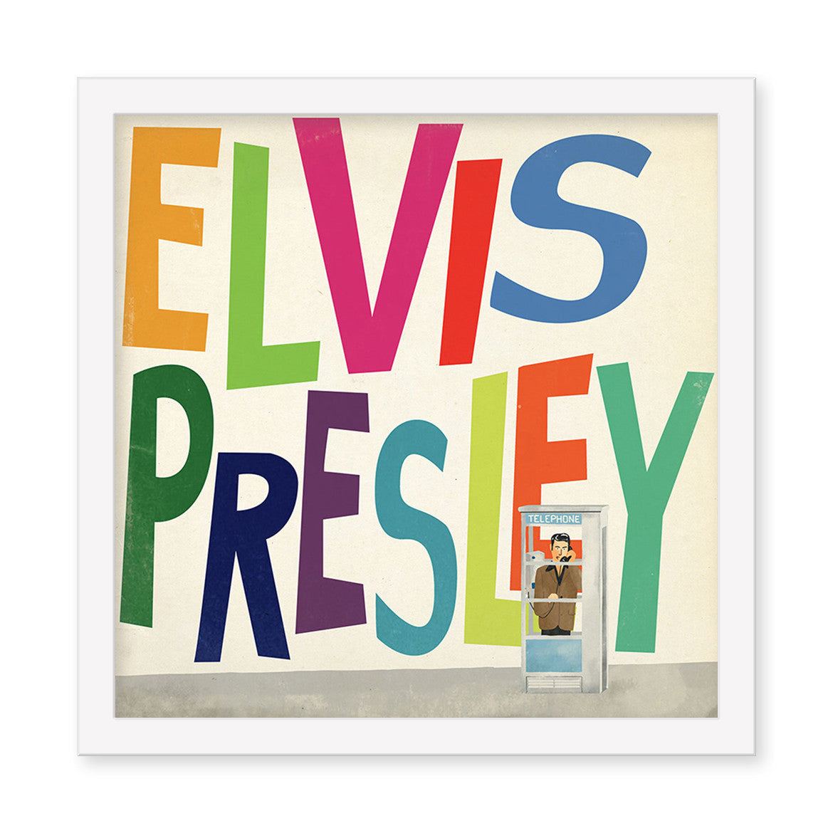 Max Dalton - "Elvis Presley" - Spoke Art